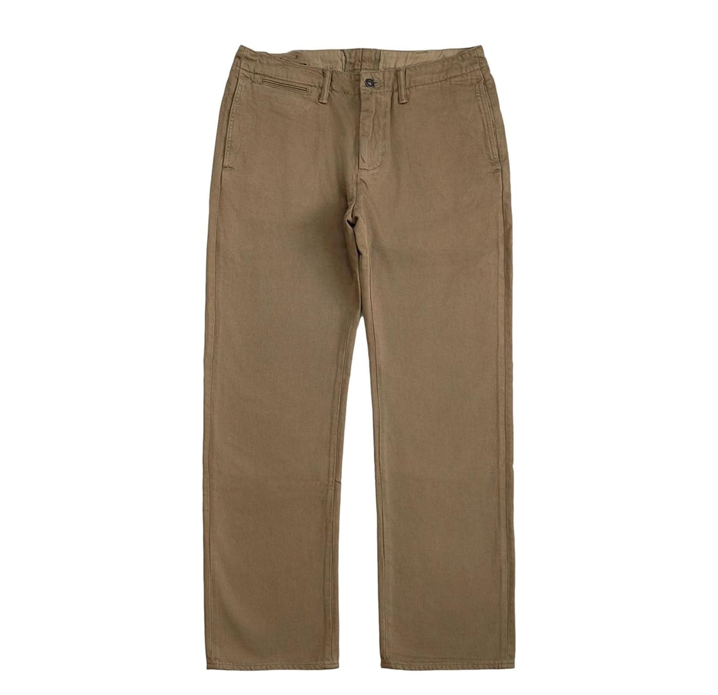 Vintage Wash Straight Fit Chino Pants