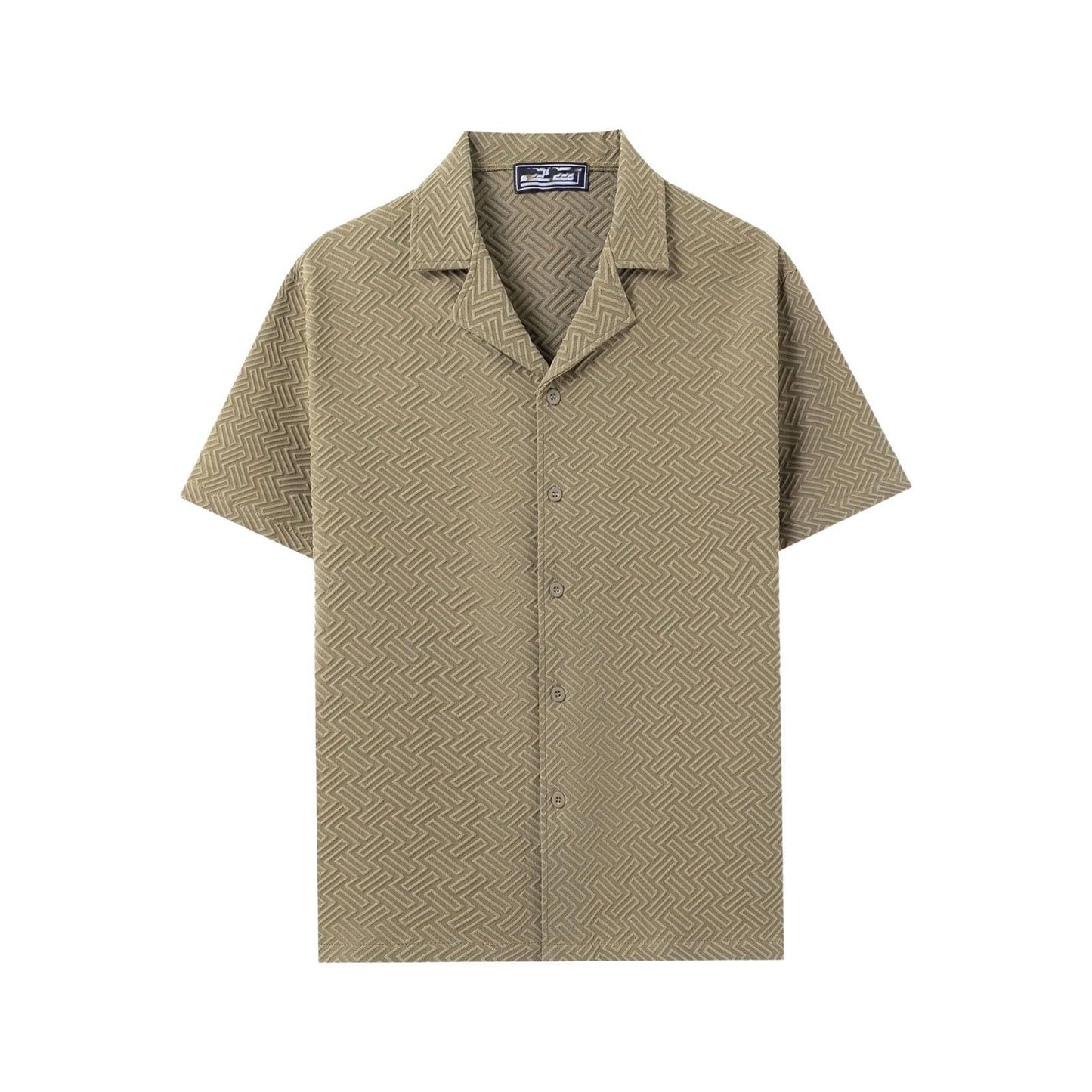 Textured Short Sleeve Shirt – Lightweight & Breathable