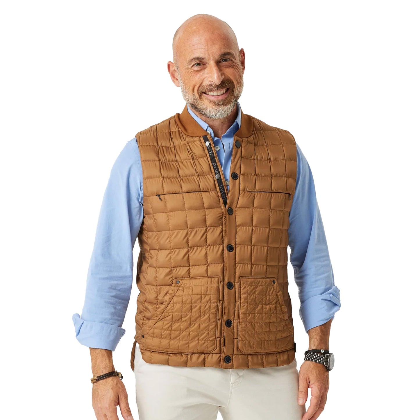 Journey Quilted Weighted Vest – Men’s