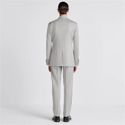 Single-Breasted Elegant Blazer – British Style