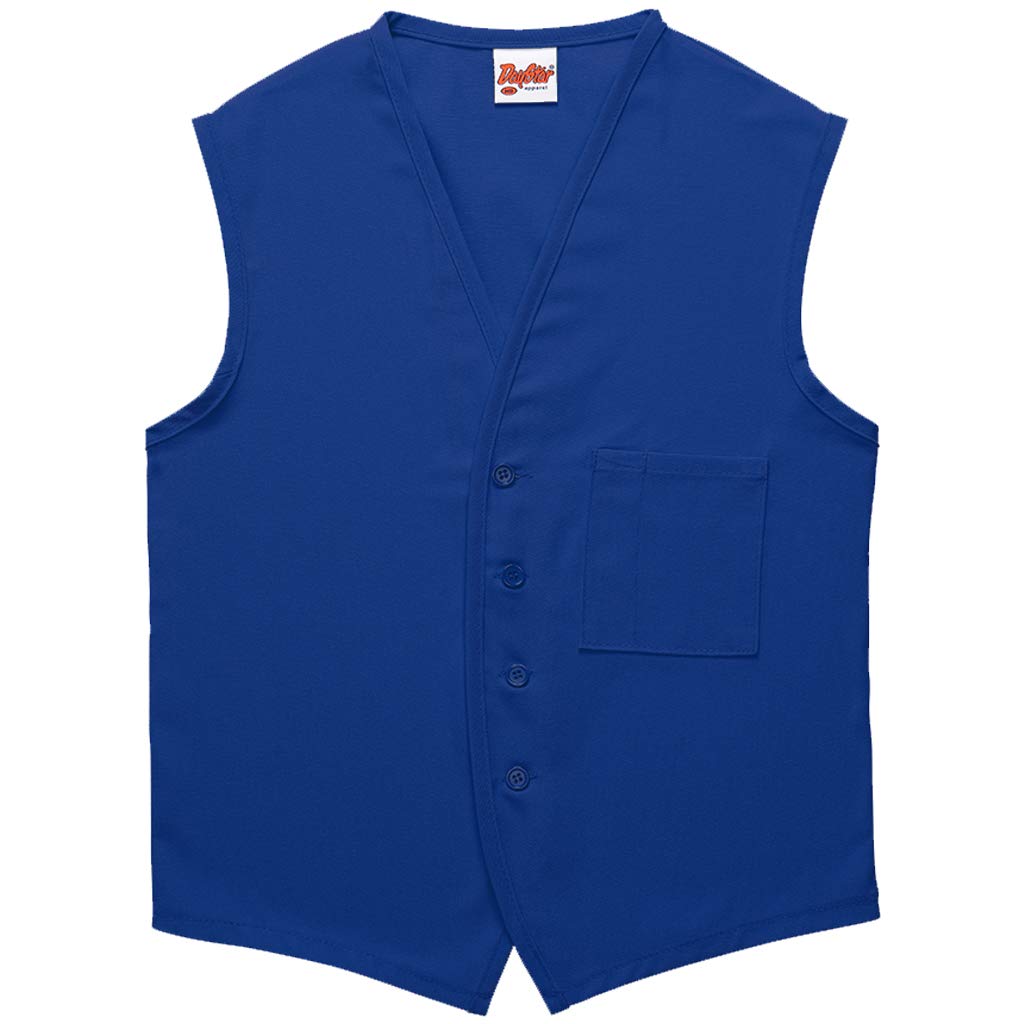 One-Pocket Button Vest – Unisex (12-Pack)