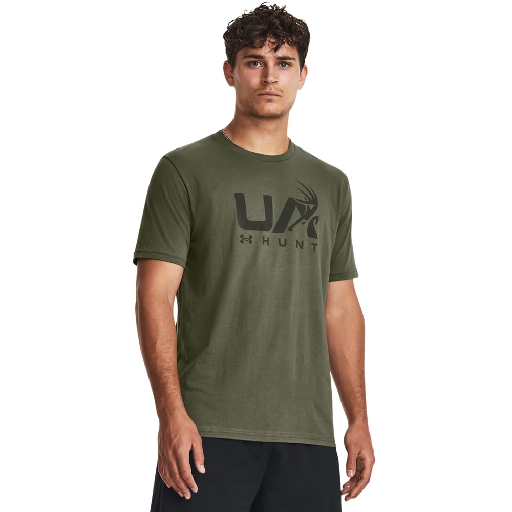 Antler Logo Short Sleeve T-Shirt | Casual Hunting Camo Tee