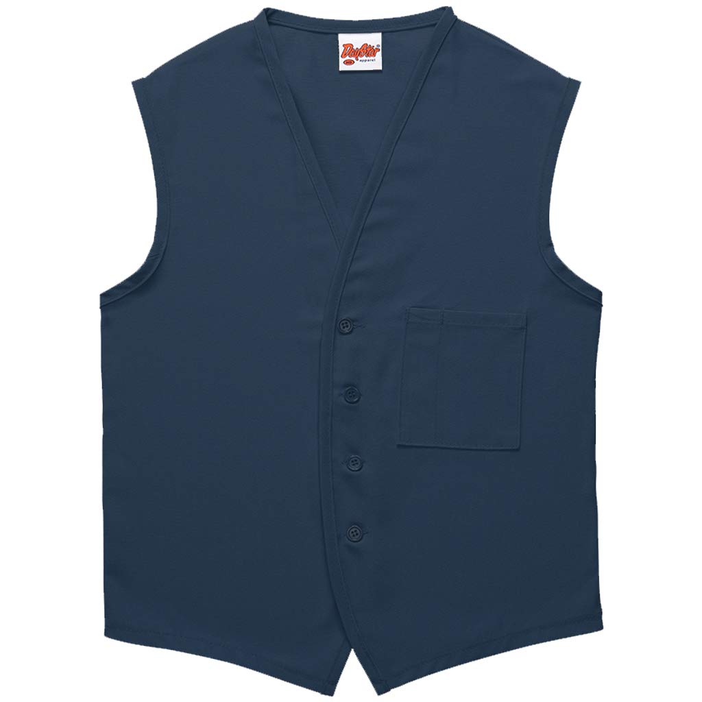 One-Pocket Button Vest – Unisex (12-Pack)
