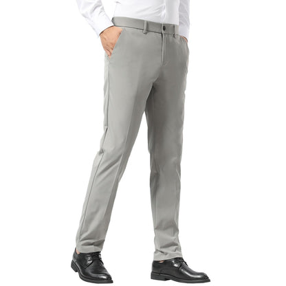 Slim Fit Stretch Dress Pants – Wrinkle-Free
