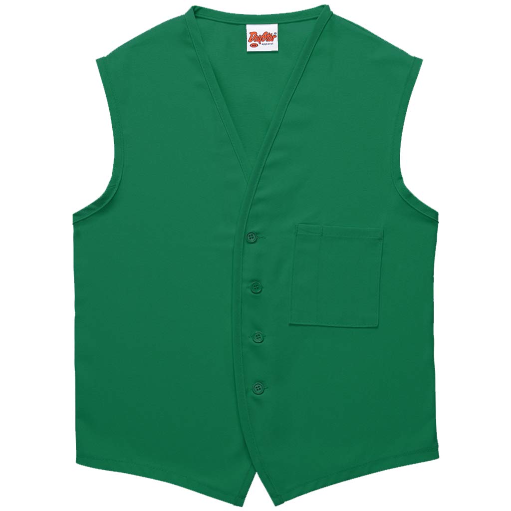 One-Pocket Button Vest – Unisex (12-Pack)
