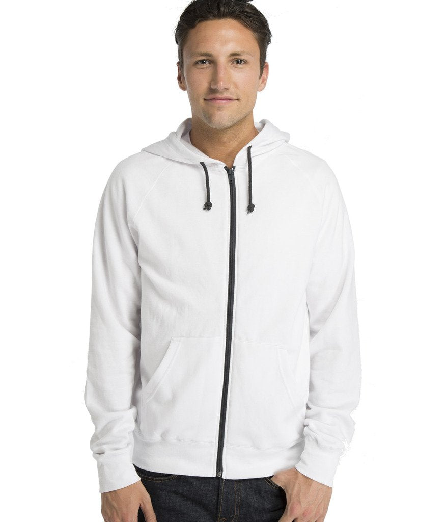 Contrast Zipper Hoodie – Soft & Comfortable