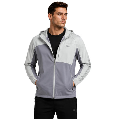 Softshell Fleece Jacket – Lightweight Hooded Windbreaker