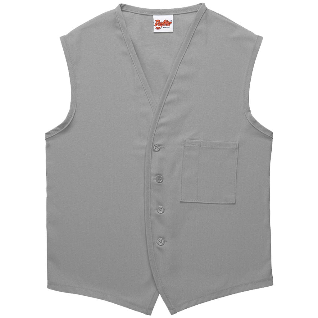 One-Pocket Button Vest – Unisex (12-Pack)
