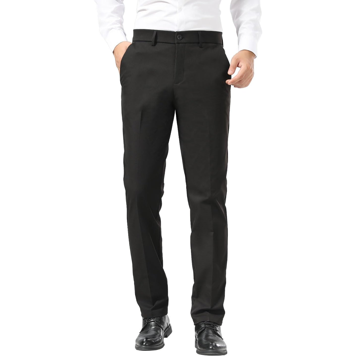 Slim Fit Stretch Dress Pants – Wrinkle Free
