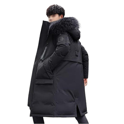 Long Down Parka – Over-the-Knee Winter Coat