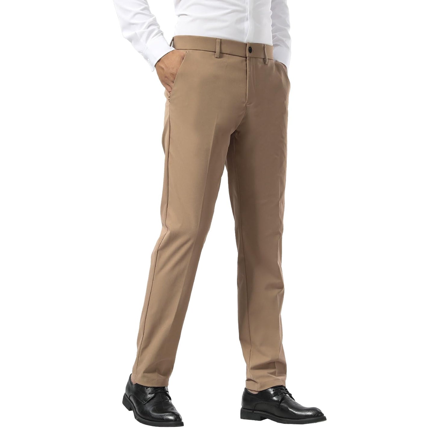 Slim Fit Stretch Dress Pants – Wrinkle Free