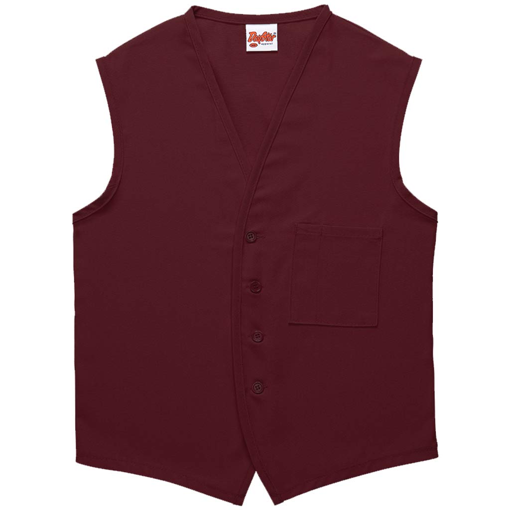 One-Pocket Button Vest – Unisex (12-Pack)