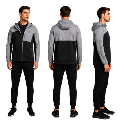 Softshell Fleece Jacket – Lightweight Hooded Windbreaker
