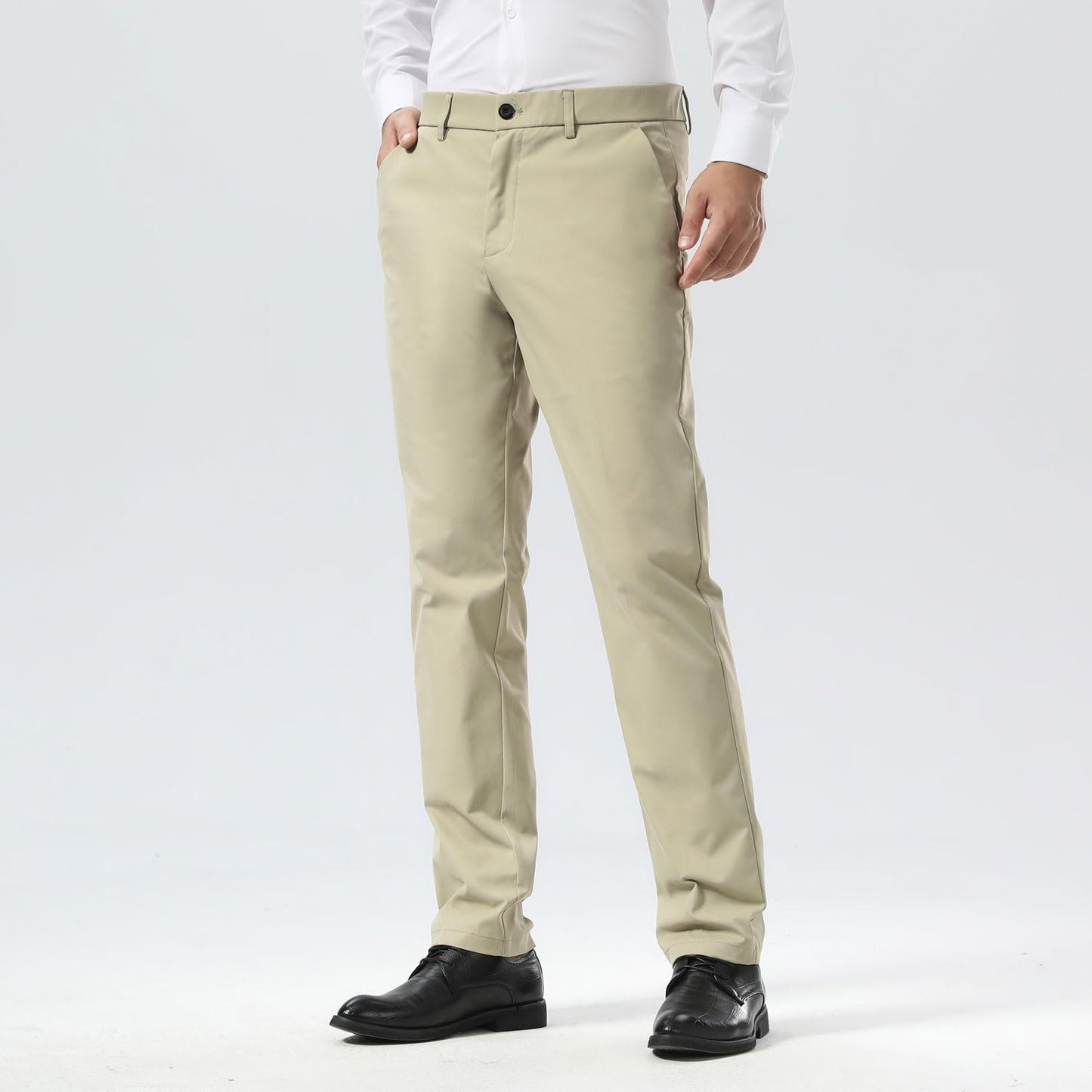 Slim Fit Stretch Dress Pants – Wrinkle Free