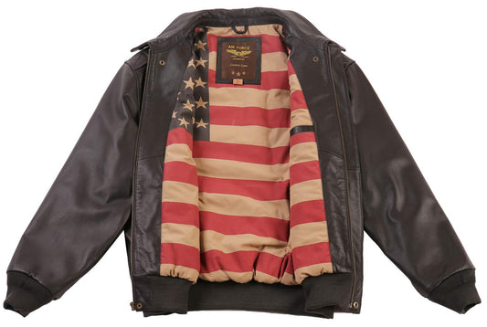 A-2 Leather Flight Bomber Jacket – Men’s