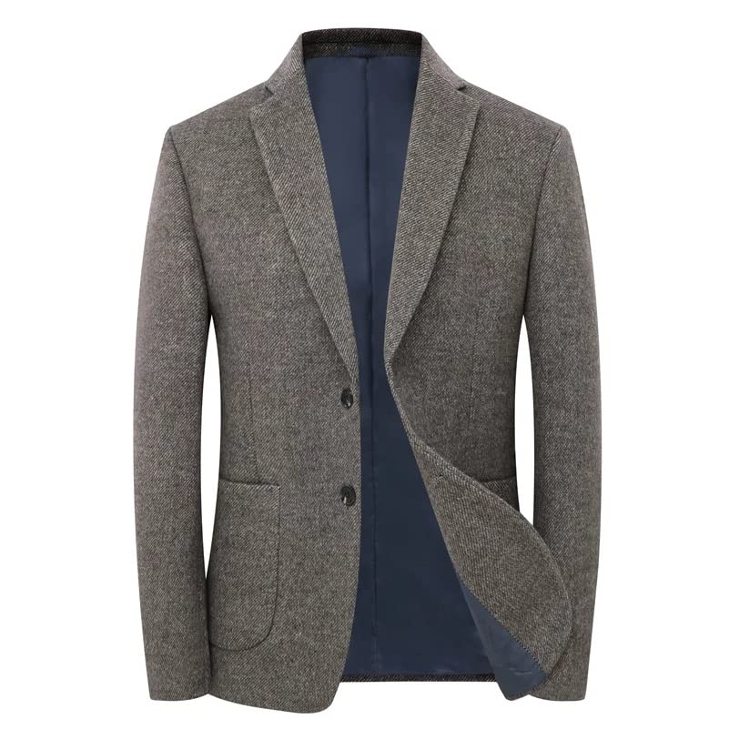 Single-Breasted Business Casual Blazer – Men’s