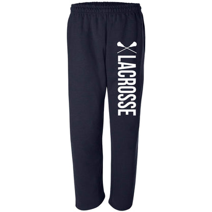 Comfy Open-Bottom Lounge Sweatpants – Unisex
