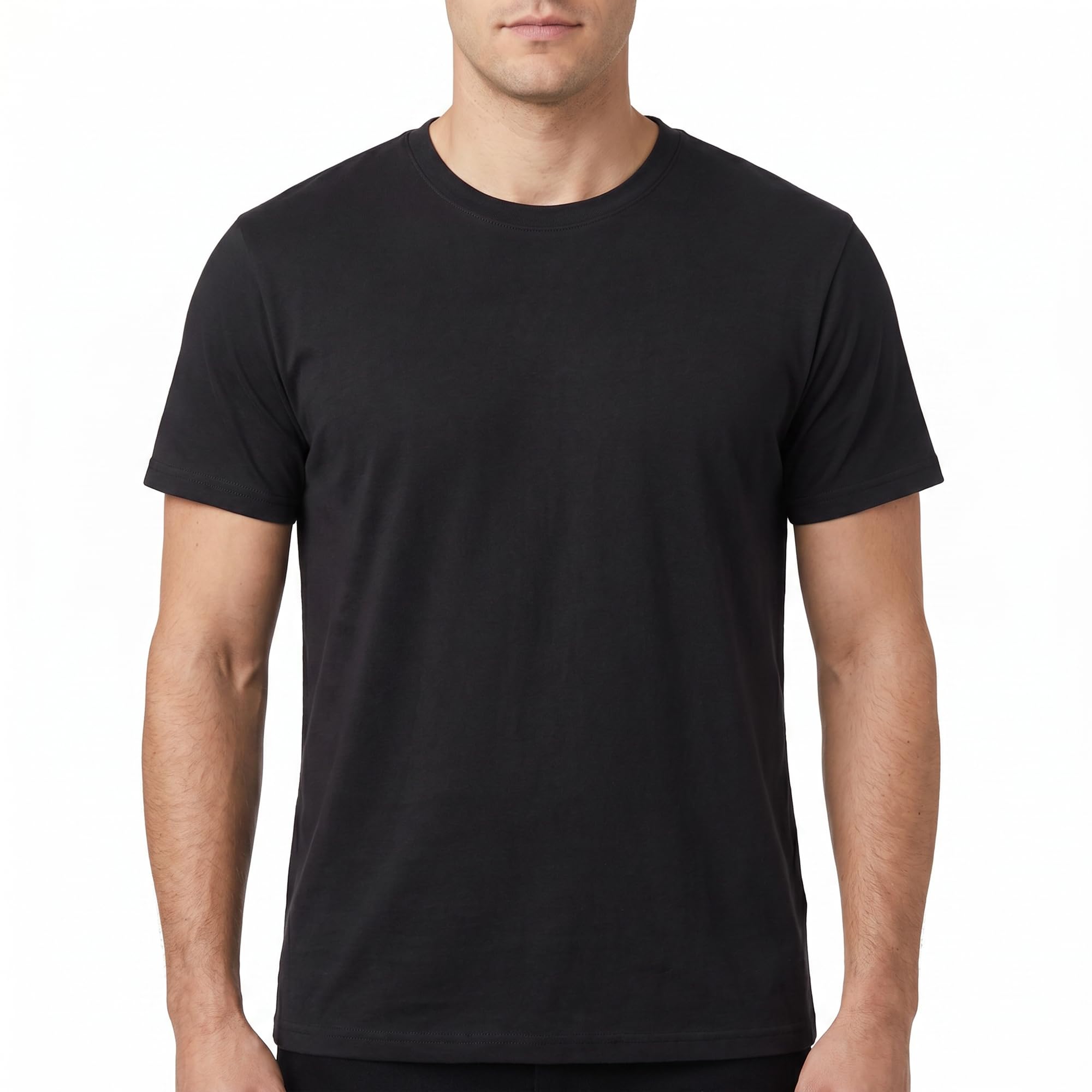 Sueded Crewneck T-Shirt Multipack – Soft Blank Tees