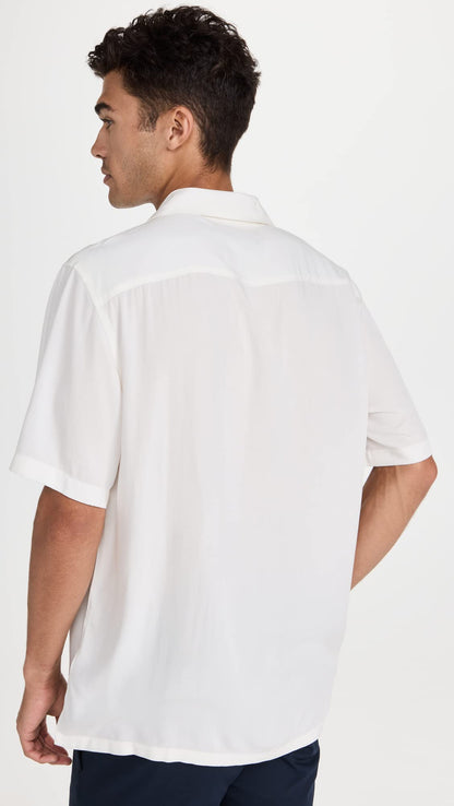 SS Border Print Shirt – Men’s