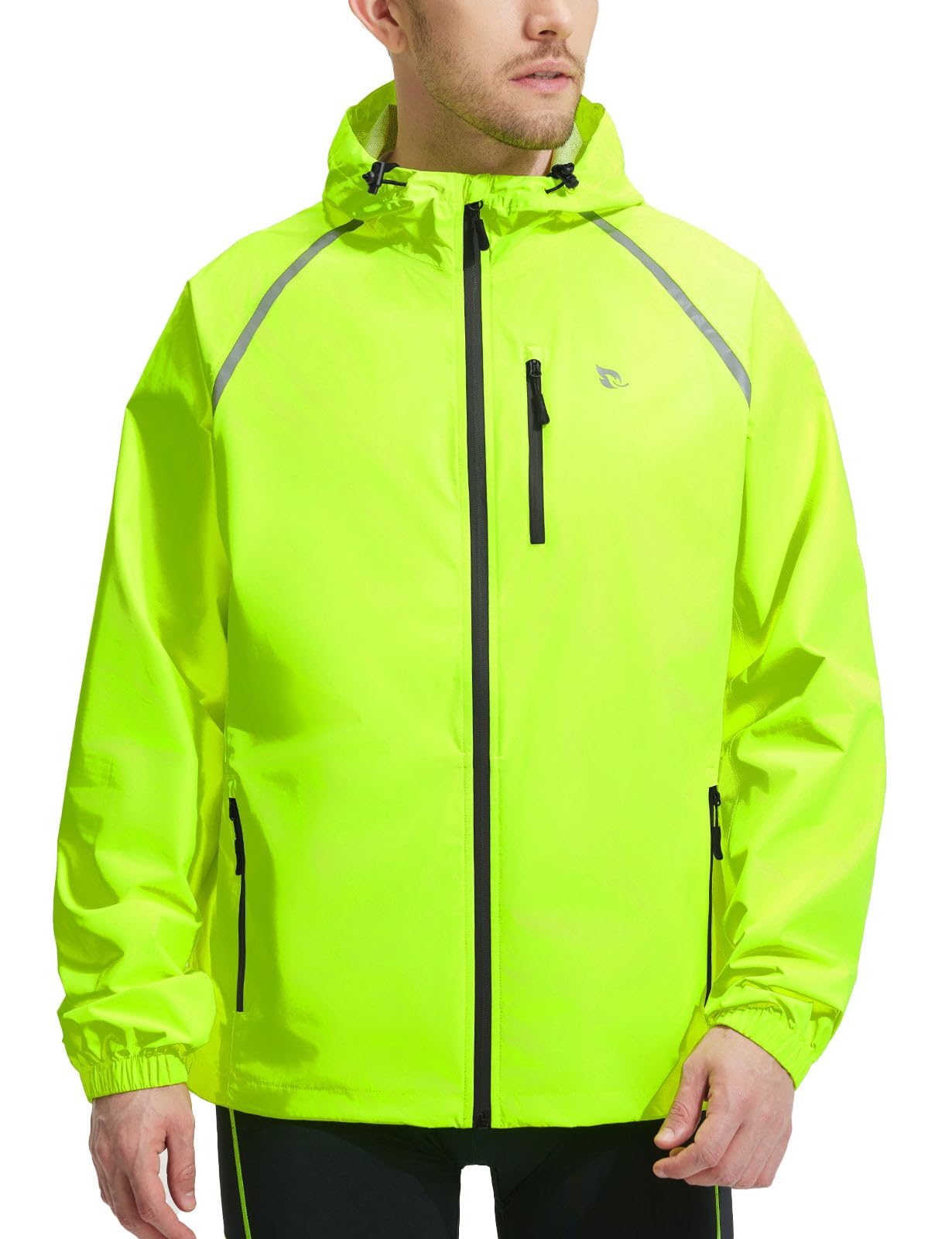 Packable Waterproof Rain Jacket – Lightweight Hooded Windbreaker