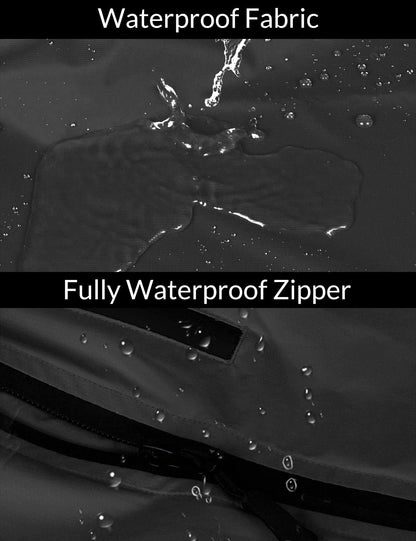Packable Waterproof Rain Jacket – Lightweight Hooded Windbreaker