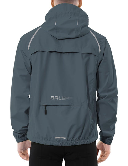 Packable Waterproof Rain Jacket – Lightweight Hooded Windbreaker