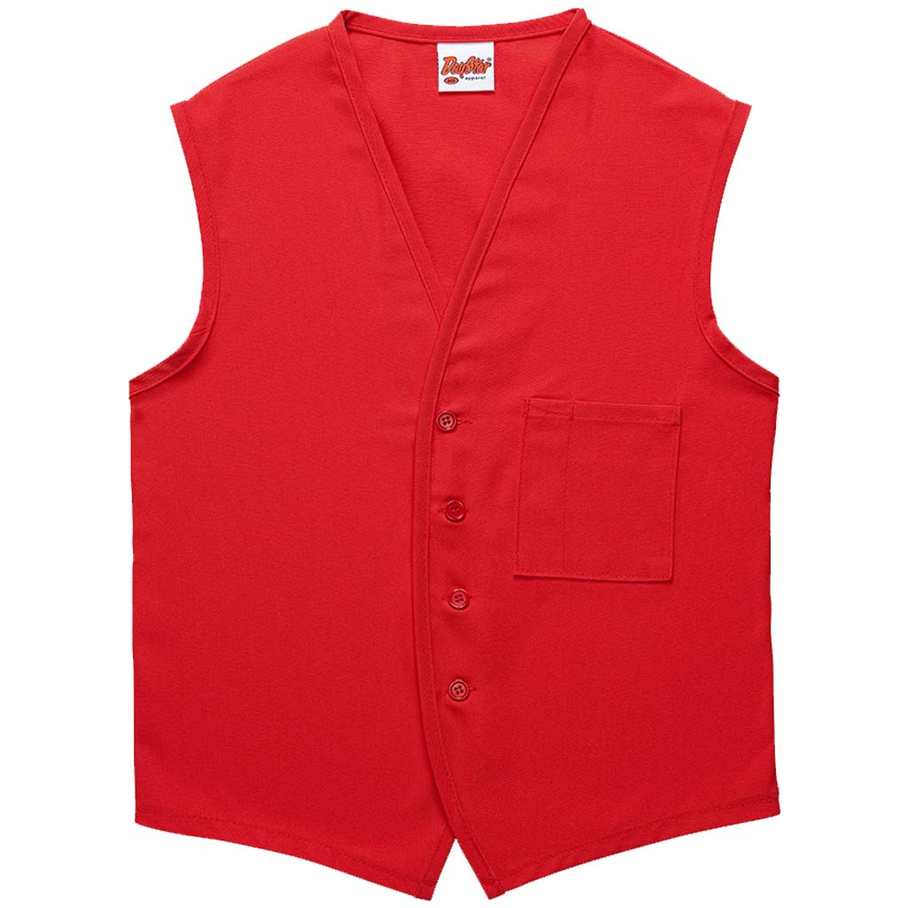 One-Pocket Button Vest – Unisex (12-Pack)