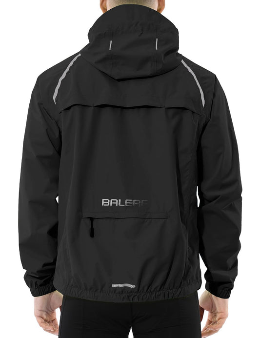 Packable Waterproof Rain Jacket – Lightweight Hooded Windbreaker