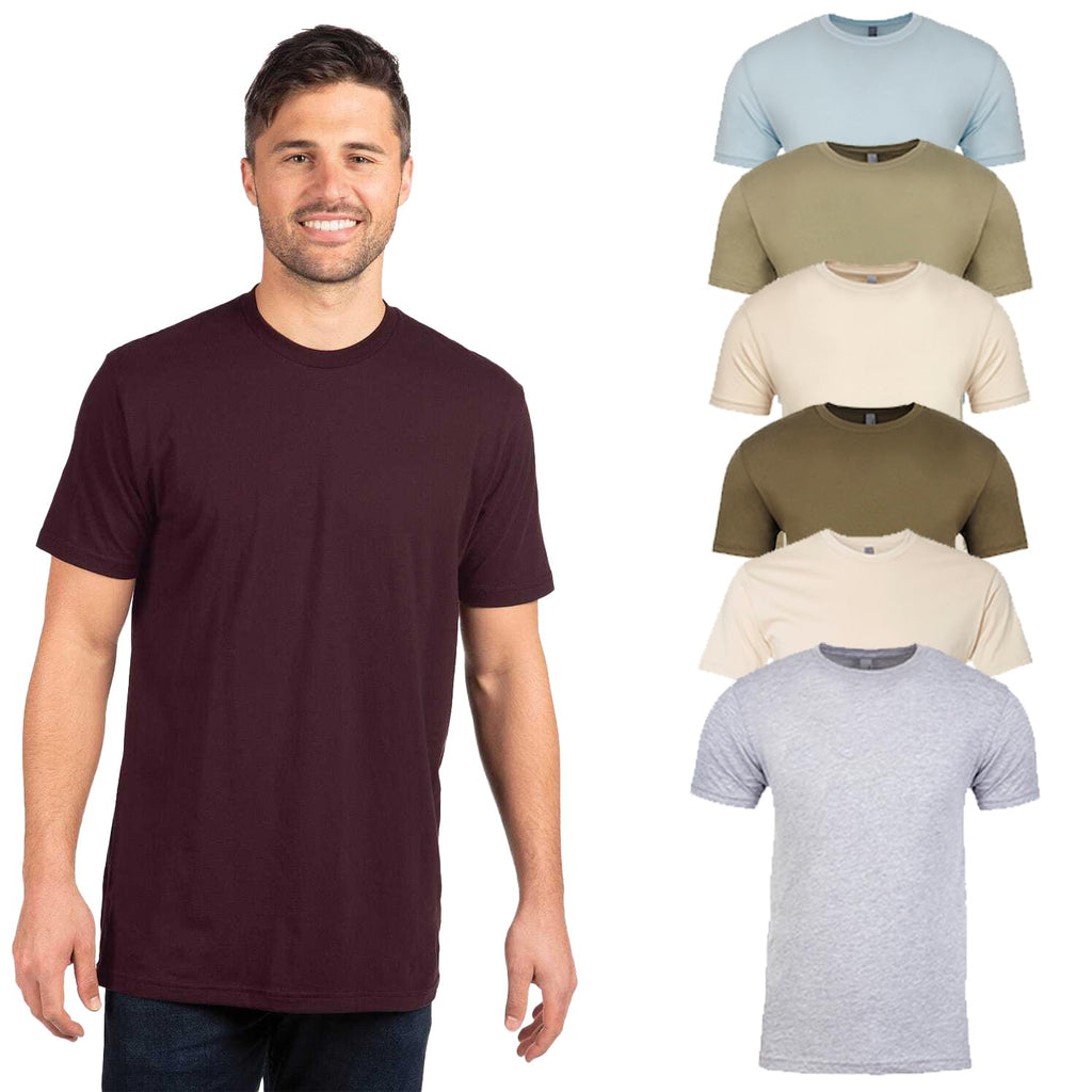 Cotton Short Sleeve T-Shirt Set (6-Pack) – Multicolor