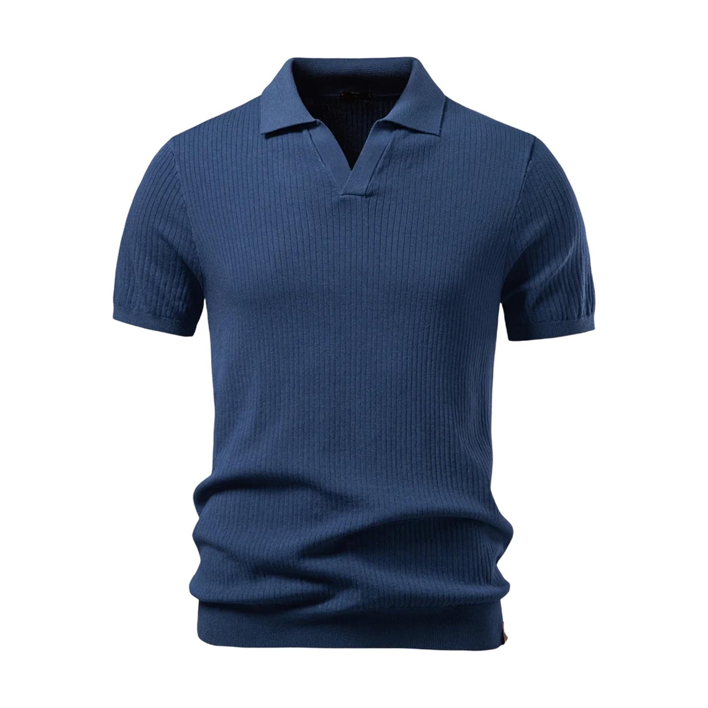 Classic Solid Polo – Breathable Business Casual
