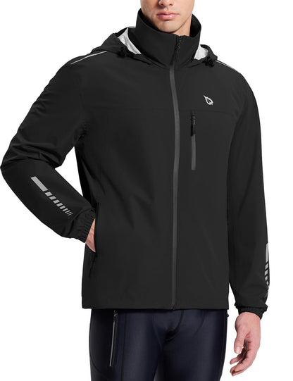 Packable Waterproof Rain Jacket – Lightweight Hooded Windbreaker