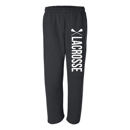 Comfy Open-Bottom Lounge Sweatpants – Unisex