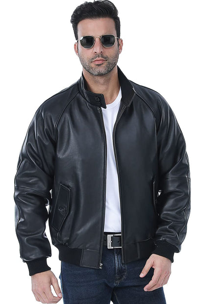 WWII Leather Bomber Jacket – Men’s