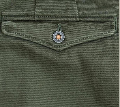 Vintage Wash Straight Fit Chino Pants