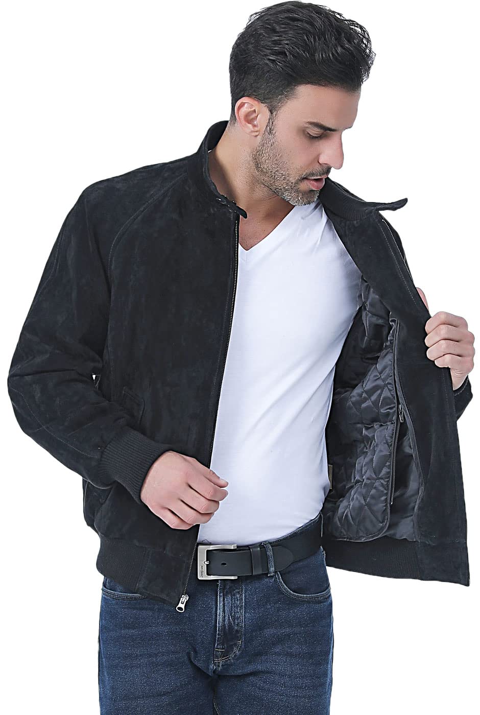 WWII Leather Bomber Jacket – Men’s