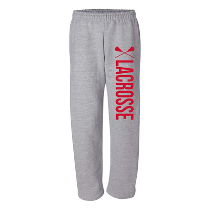 Comfy Open-Bottom Lounge Sweatpants – Unisex