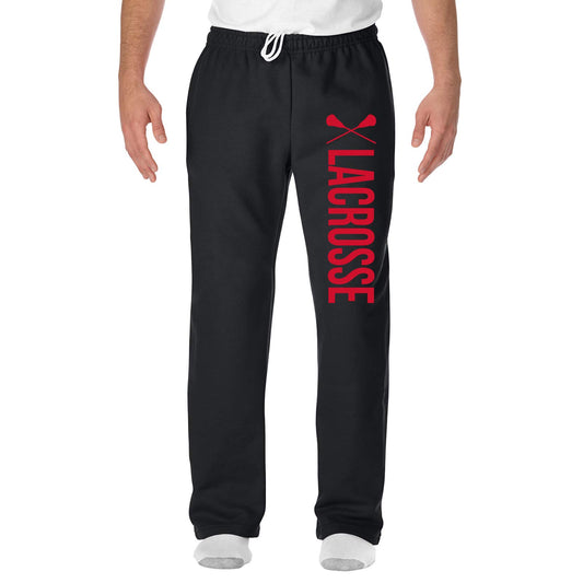 Comfy Open-Bottom Lounge Sweatpants – Unisex