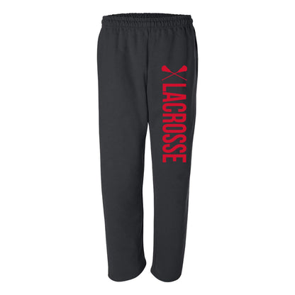Comfy Open-Bottom Lounge Sweatpants – Unisex