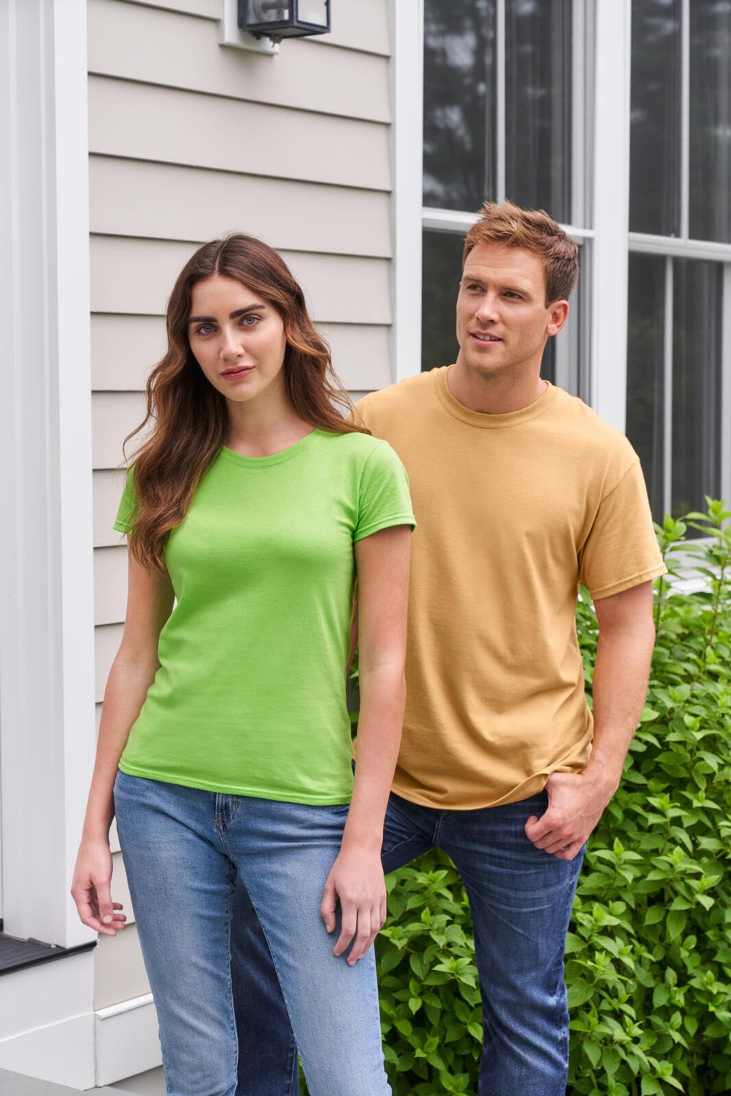 Cotton Short Sleeve T-Shirt Set (6-Pack) – Multicolor