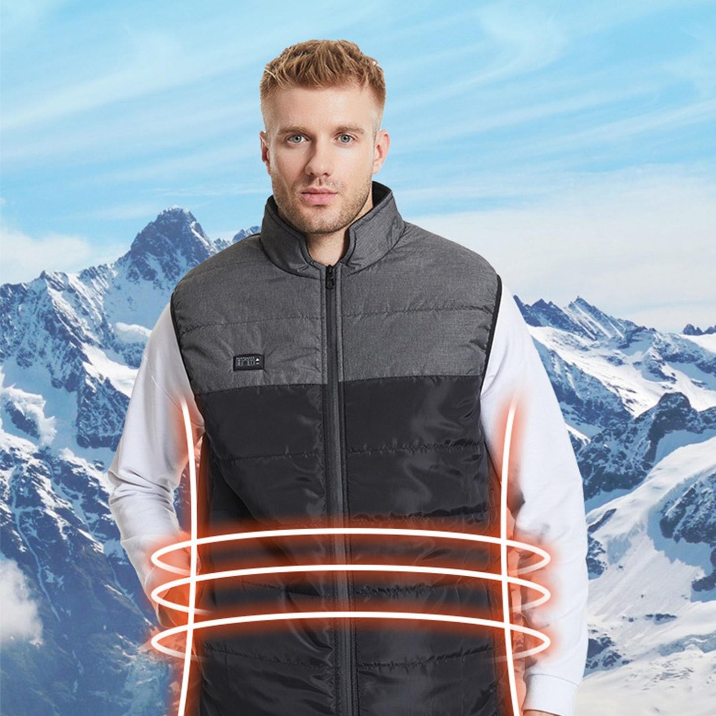 Heated Vest – Lightweight, USB Rechargeable