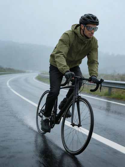Lightweight Waterproof Windbreaker – Hooded Outdoor Jacket