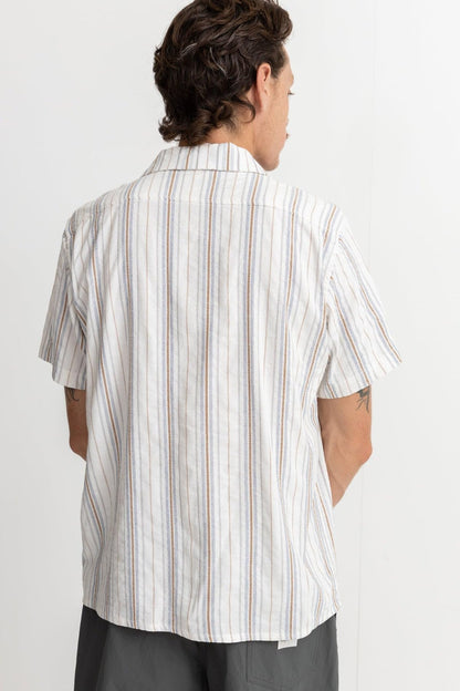 Vacation Stripe Short Sleeve Woven Shirt – Regular Fit