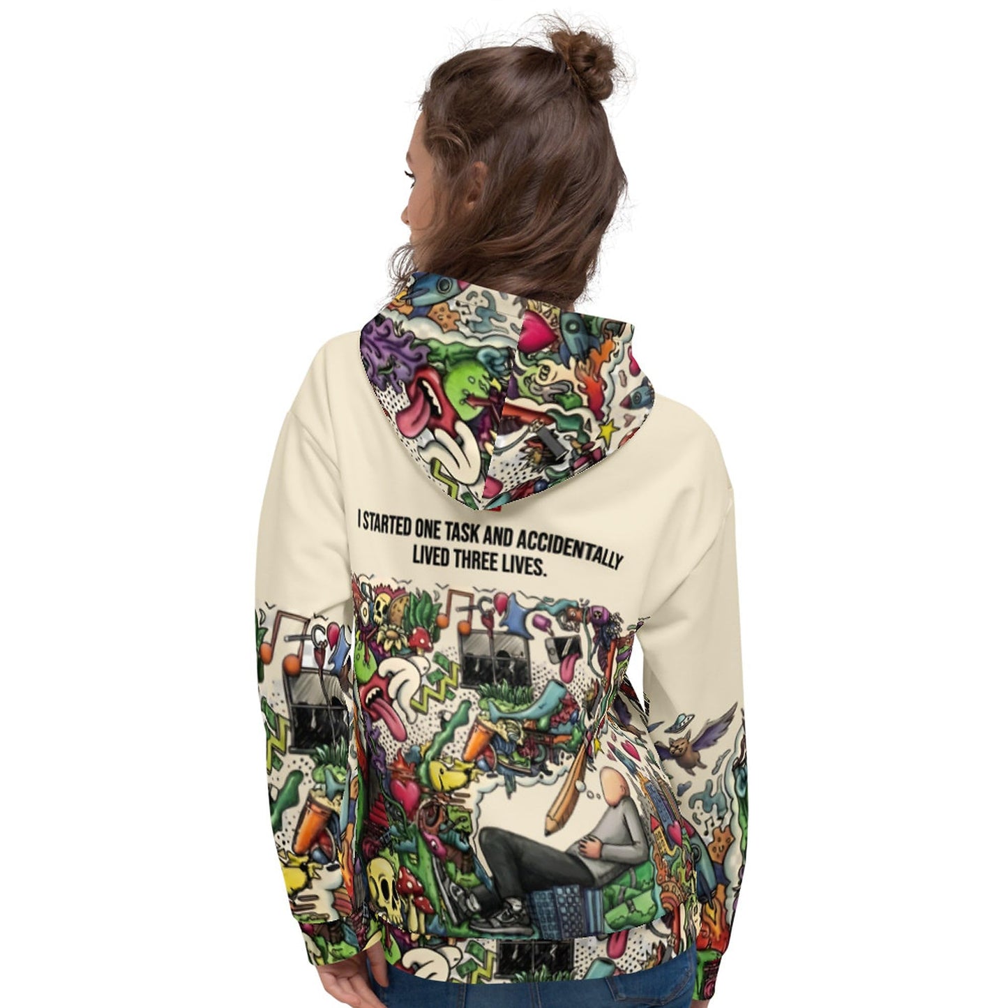 ADHD Warrior Heavyweight Hoodie – Neurodivergent Pride