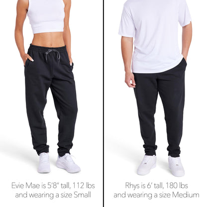 Arched Text Jogger Sweatpants – Unisex