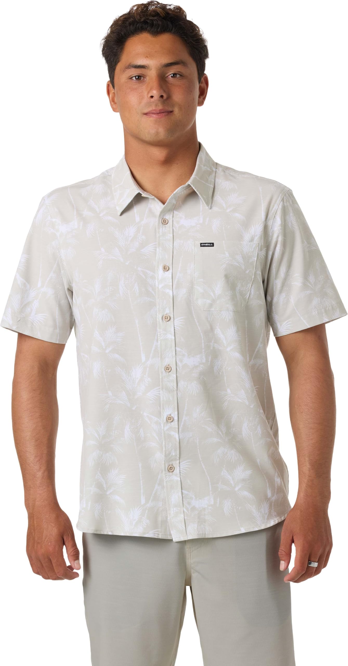 UPF Slub Short Sleeve Woven Shirt – Relaxed Fit