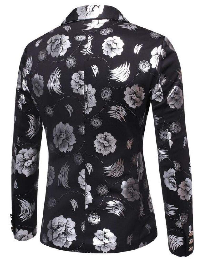 Button-Detail Suit Jacket – Men’s Business & Leisure