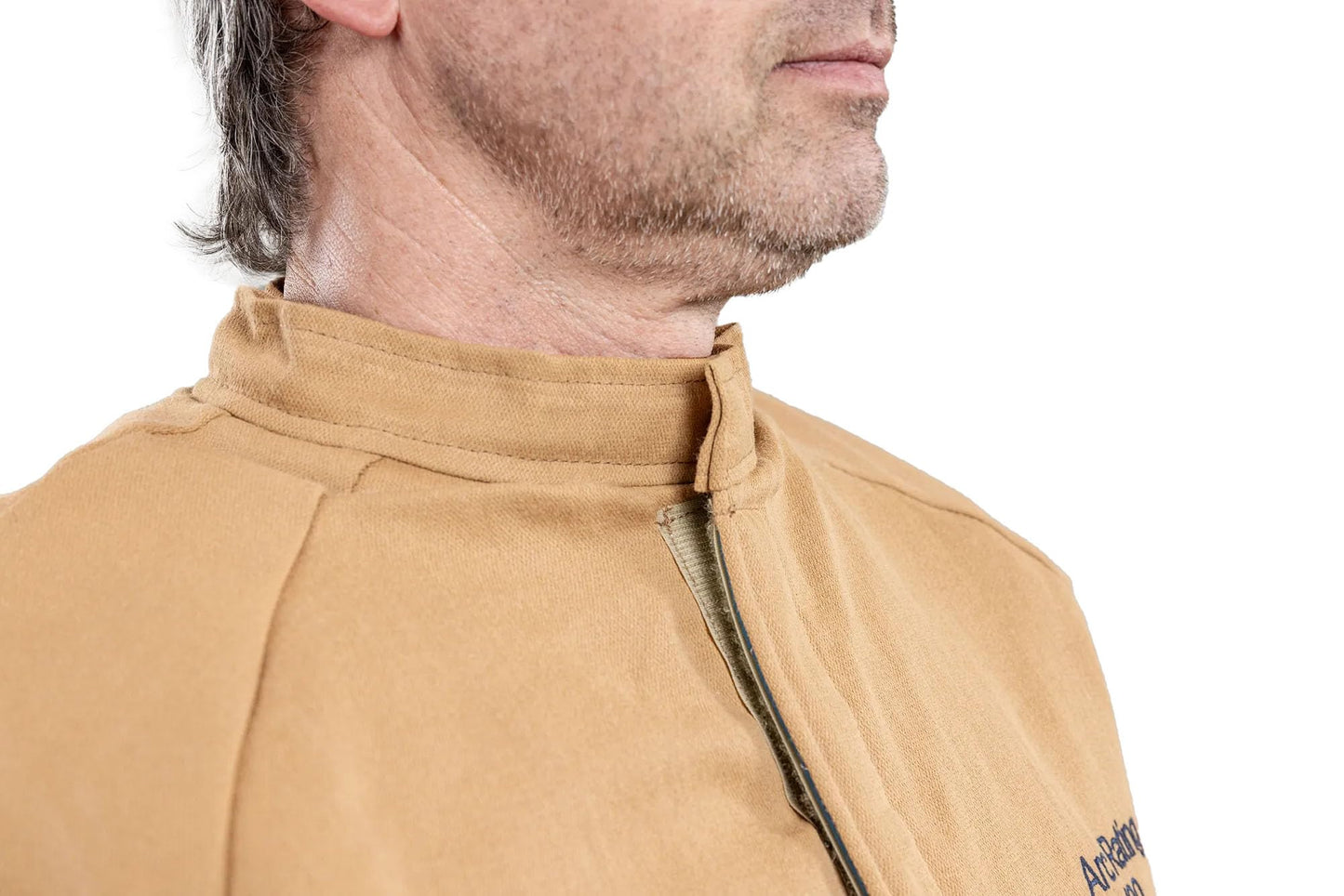 ArcGuard Arc Flash Short Coat – Kevlar/Nomex, Carmel Brown