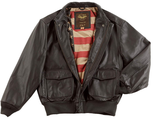 A-2 Leather Flight Bomber Jacket – Men’s