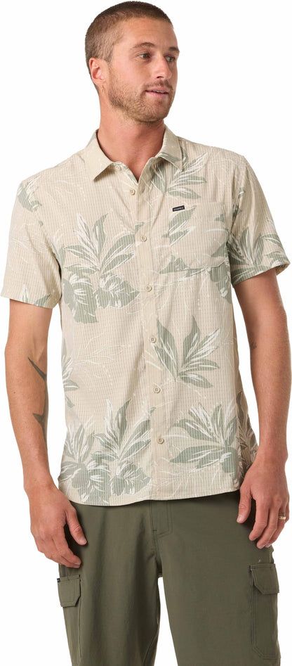 Perforated Printed Performance Shirt – Lightweight Comfort
