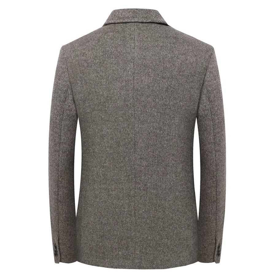 Single-Breasted Business Casual Blazer – Men’s